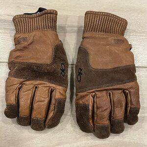 Outdoor Research Full Leather Insulated Ski Gloves - XL